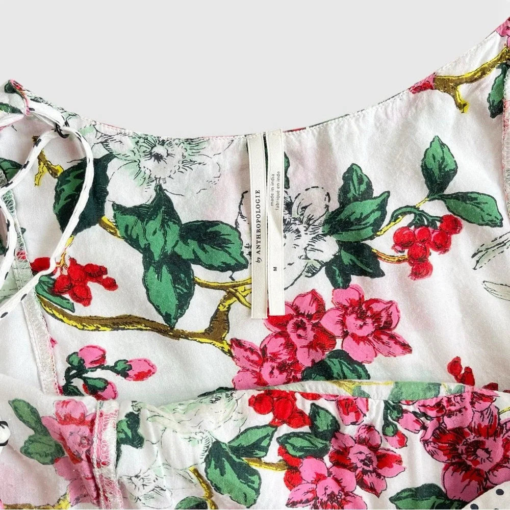 Anthropologie Layla Floral Slip Sleep Dress Size Medium - Picture 2 of 6